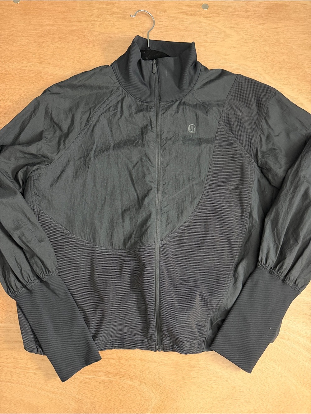 lululemon athletica Black Full-Zip Utility Jacket